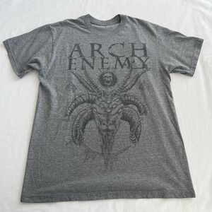 Arch Enemy Concert Tour T Shirt Size Small Latino Metal Band Gray